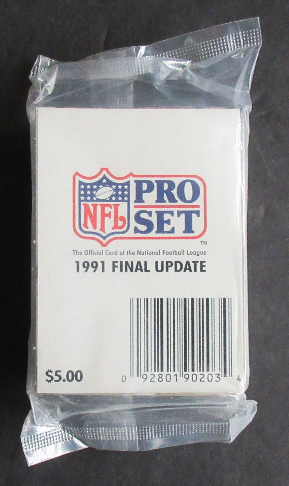 1991 Pro Set Football Final Update Factory Set