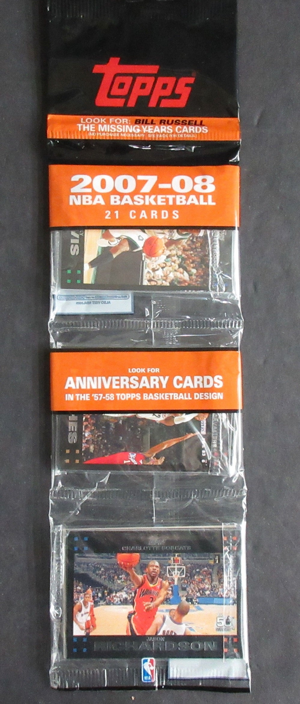 2007/08 Topps Basketball Unopened Rack Pack