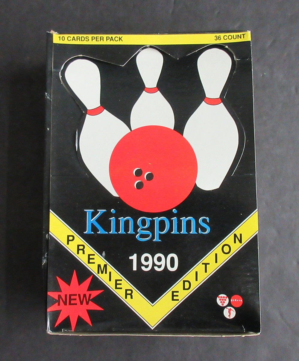 1990 Collect-A-Card Kingpins Bowling Box (36/10)