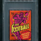 1973 Topps Football Unopened Wax Pack PSA 8 *0061