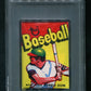 1973 Topps Baseball Unopened Wax Pack PSA 8 *9137