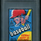 1971 Topps Baseball Unopened 2nd Series Wax Pack PSA 7 *1802