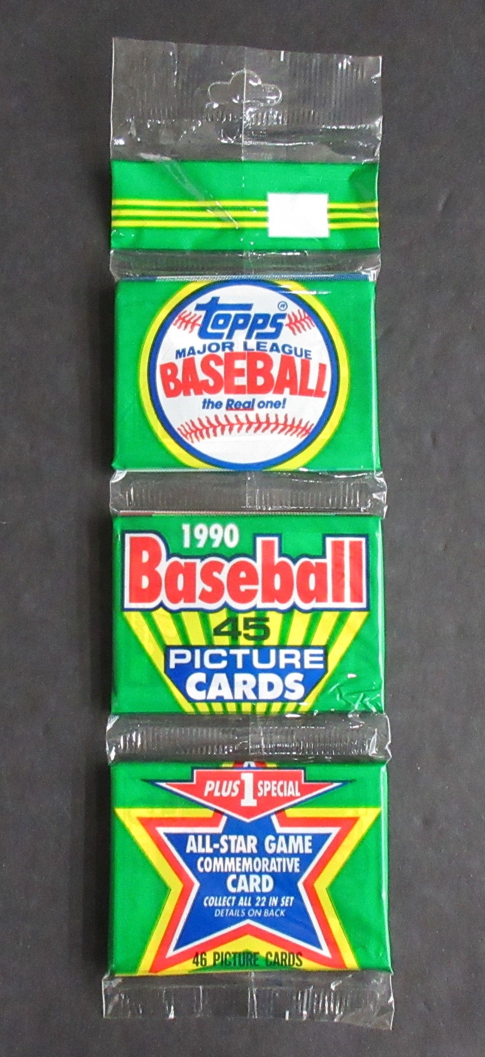 1990 Topps Baseball Unopened Rack Pack