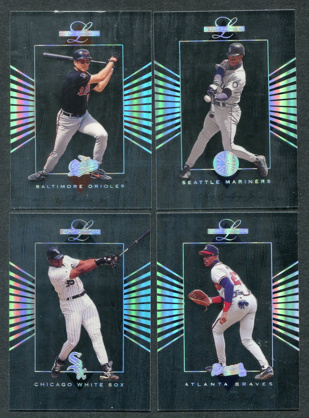 1994 Leaf Limited Baseball Complete Set (160)