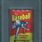 1975 Topps Baseball Mini Unopened Wax Pack (2 Card) PSA 8 *2848