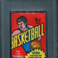 1974 1974/75 Topps Basketball Unopened Wax Pack PSA 8 *2847