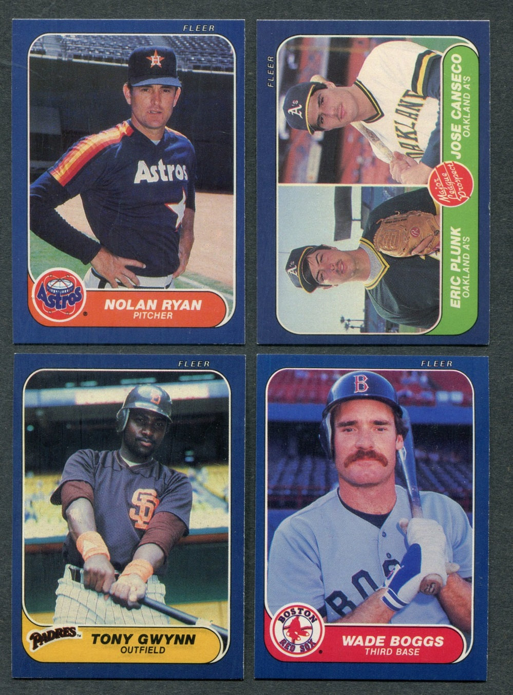 1986 Fleer Baseball Complete Set NM (660) (24-461)