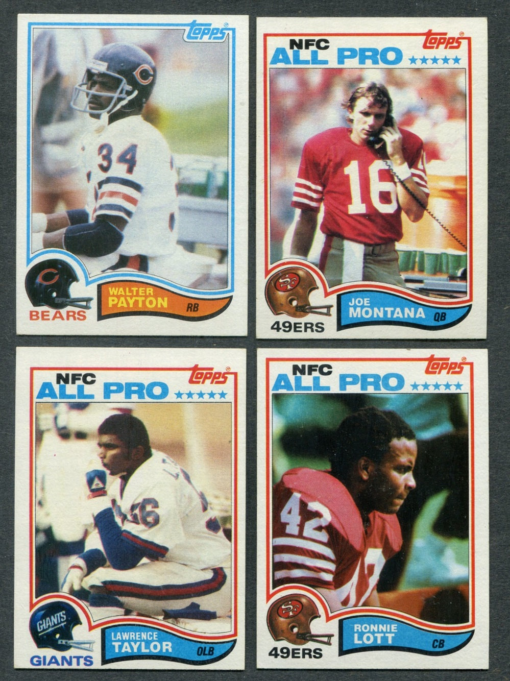 1982 Topps Football Complete Set EX EX/MT (528) (24-464)