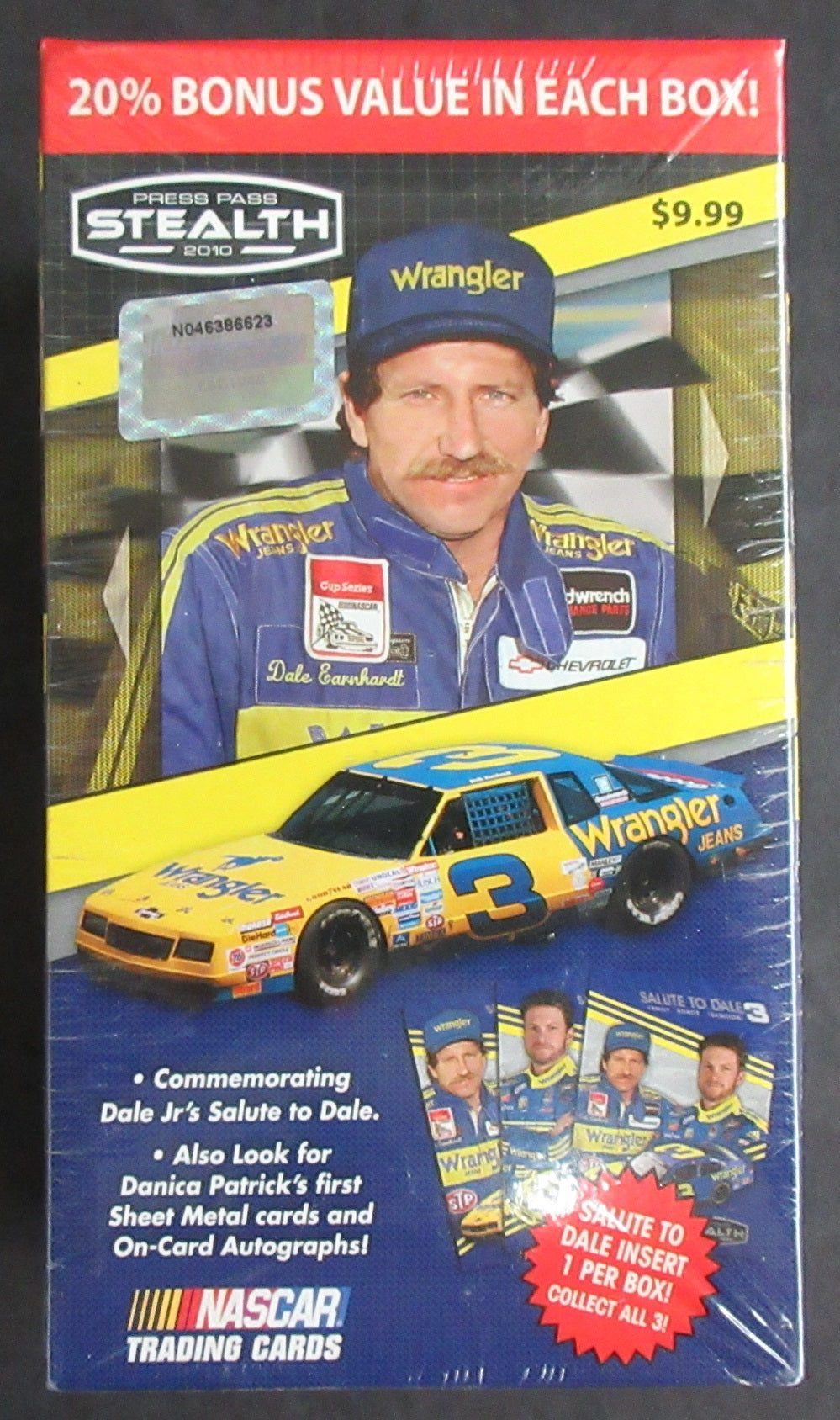 2010 Press Pass Stealth Racing Unopened Blaster Box (4/5)