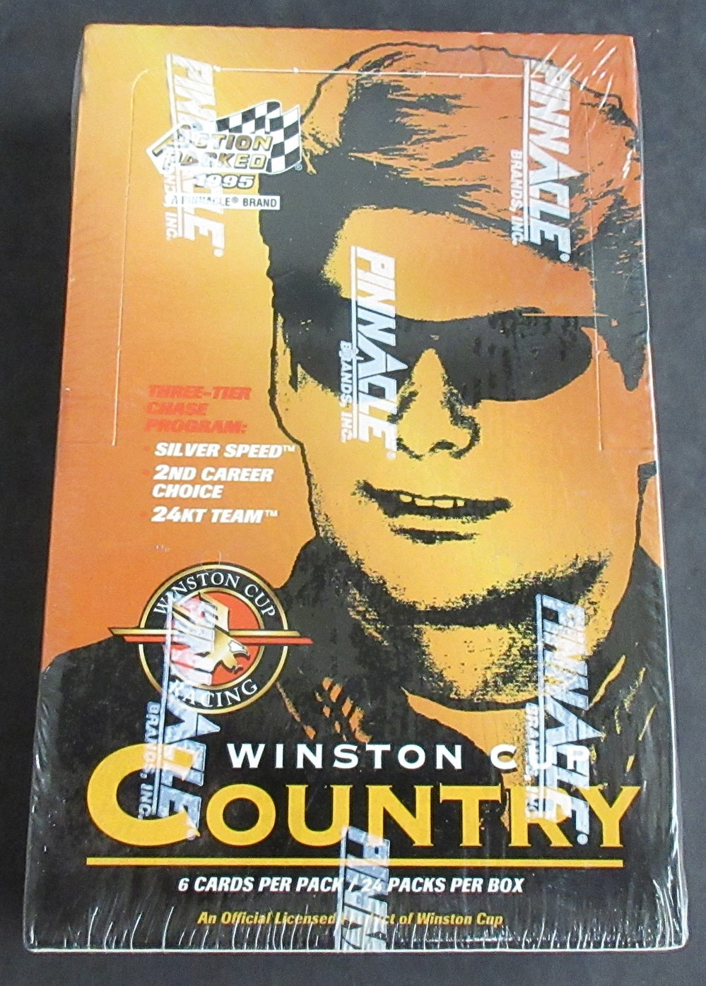 1995 Action Packed Winston Cup Country Racing Unopened Box (24/6)