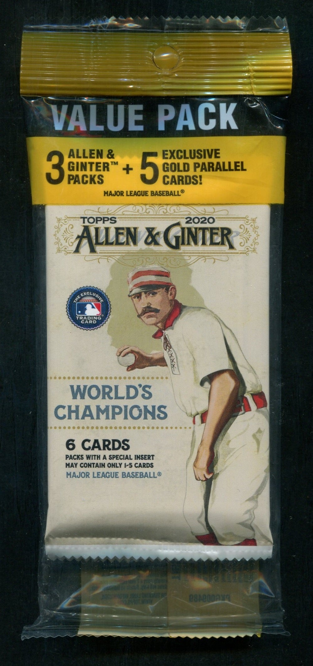 2020 Topps Allen & Ginter Baseball Unopened Value Pack (3/6 + 5)