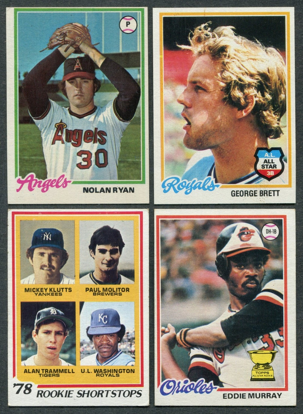 1978 Topps Baseball Complete Set VG VG/EX (726) (24-456)