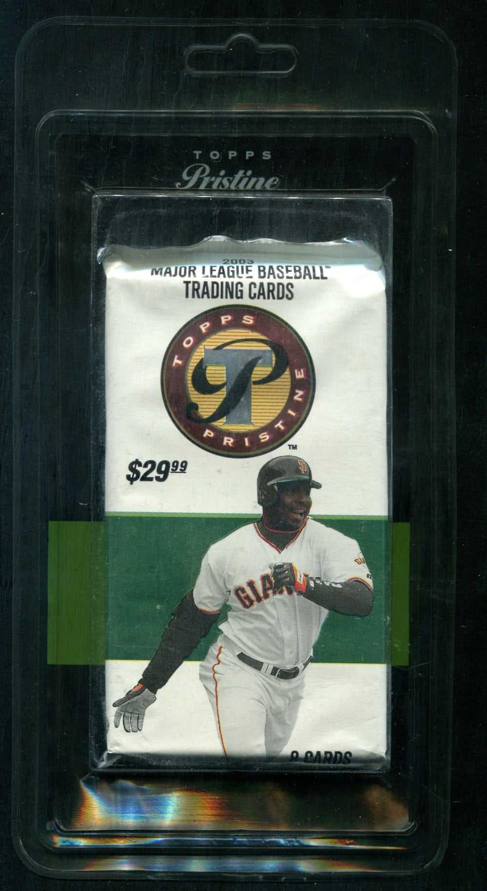 2003 Topps Pristine Baseball Unopened Blister Pack (1/8)