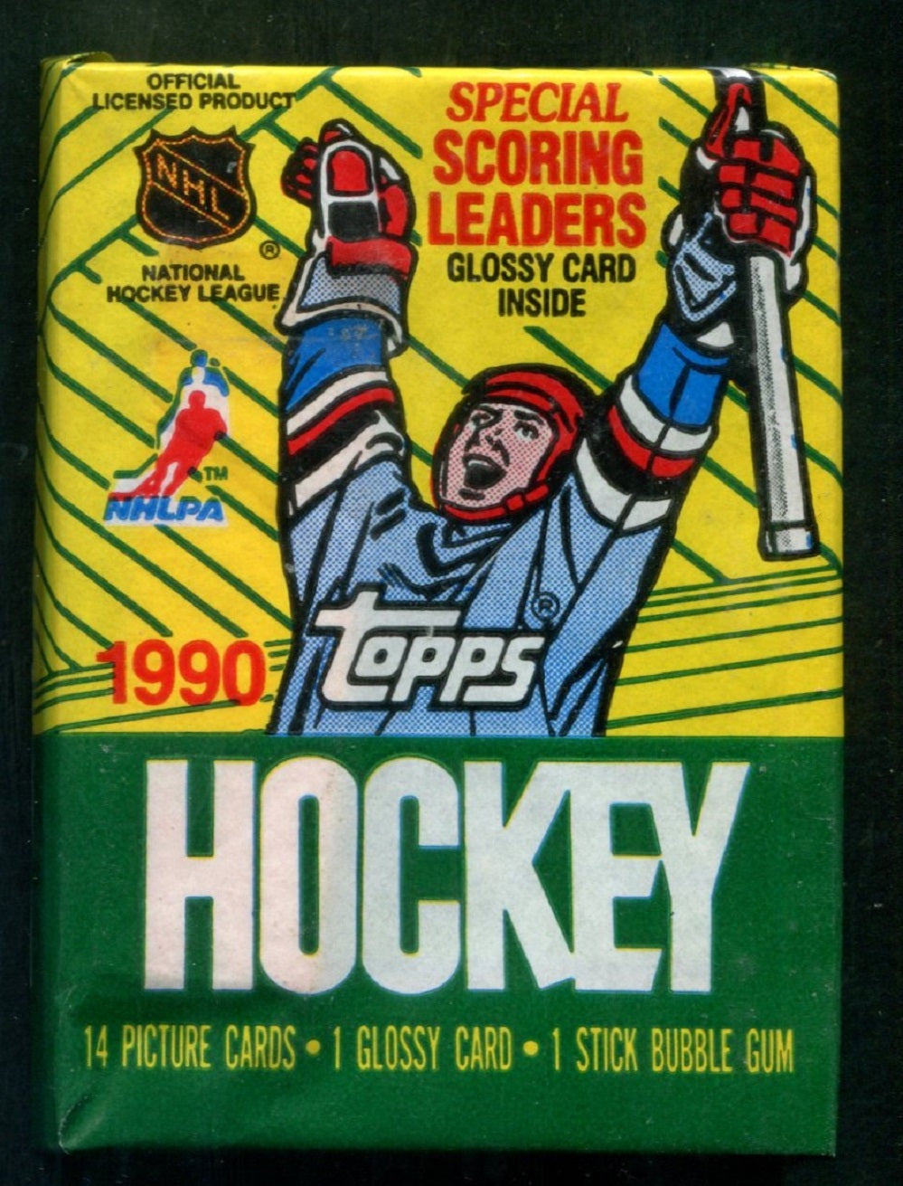 1990/91 Topps Hockey Unopened Wax Pack