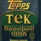 1998 Topps Tek Baseball Unopened Pack (HTA)