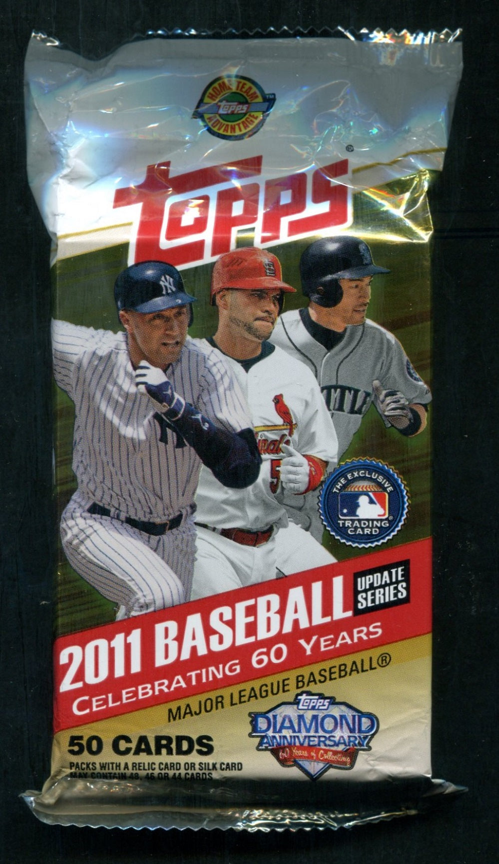 2011 Topps Baseball Update Series Unopened Jumbo Pack (HTA) (50)