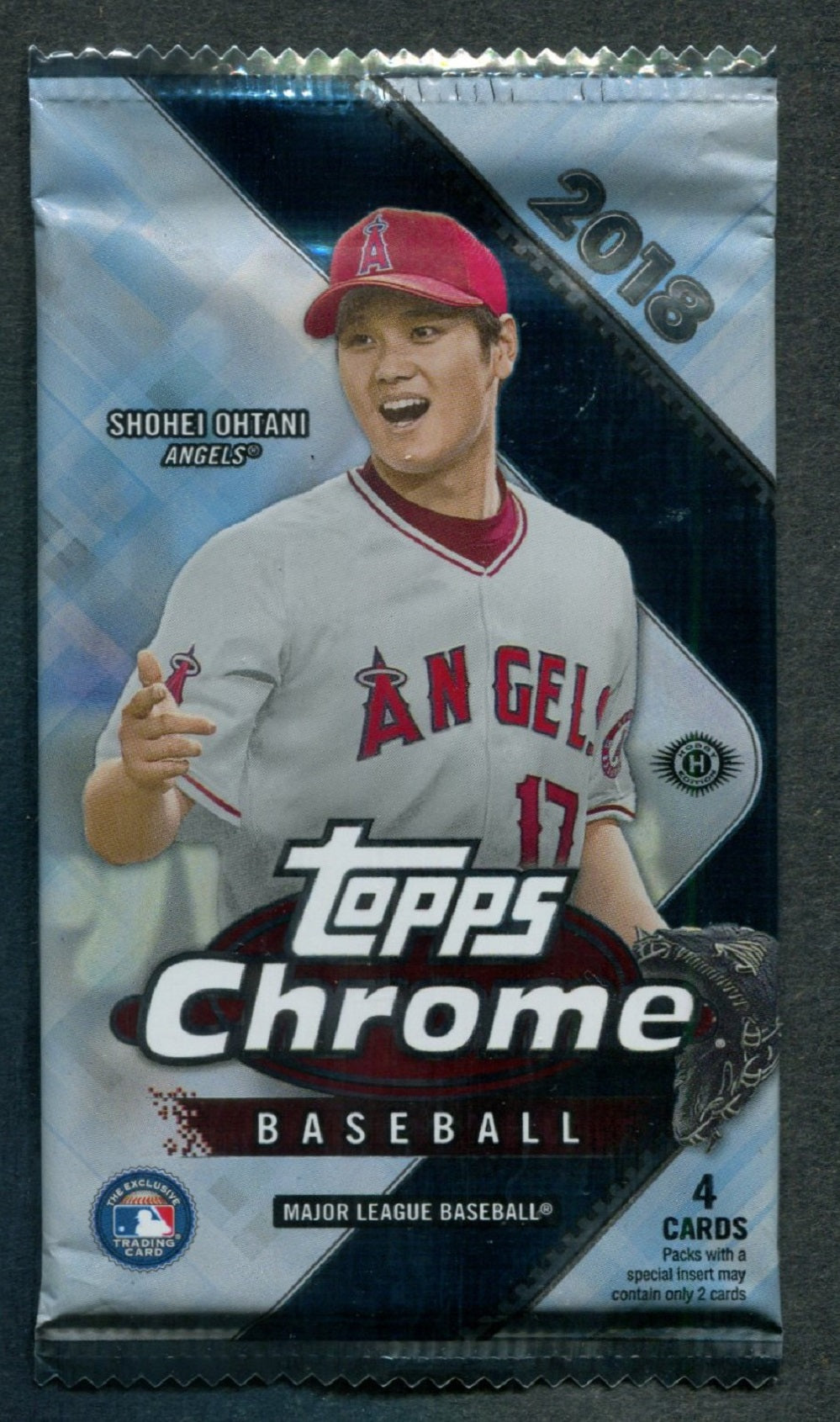 2018 Topps Chrome Baseball Unopened Pack (Hobby)