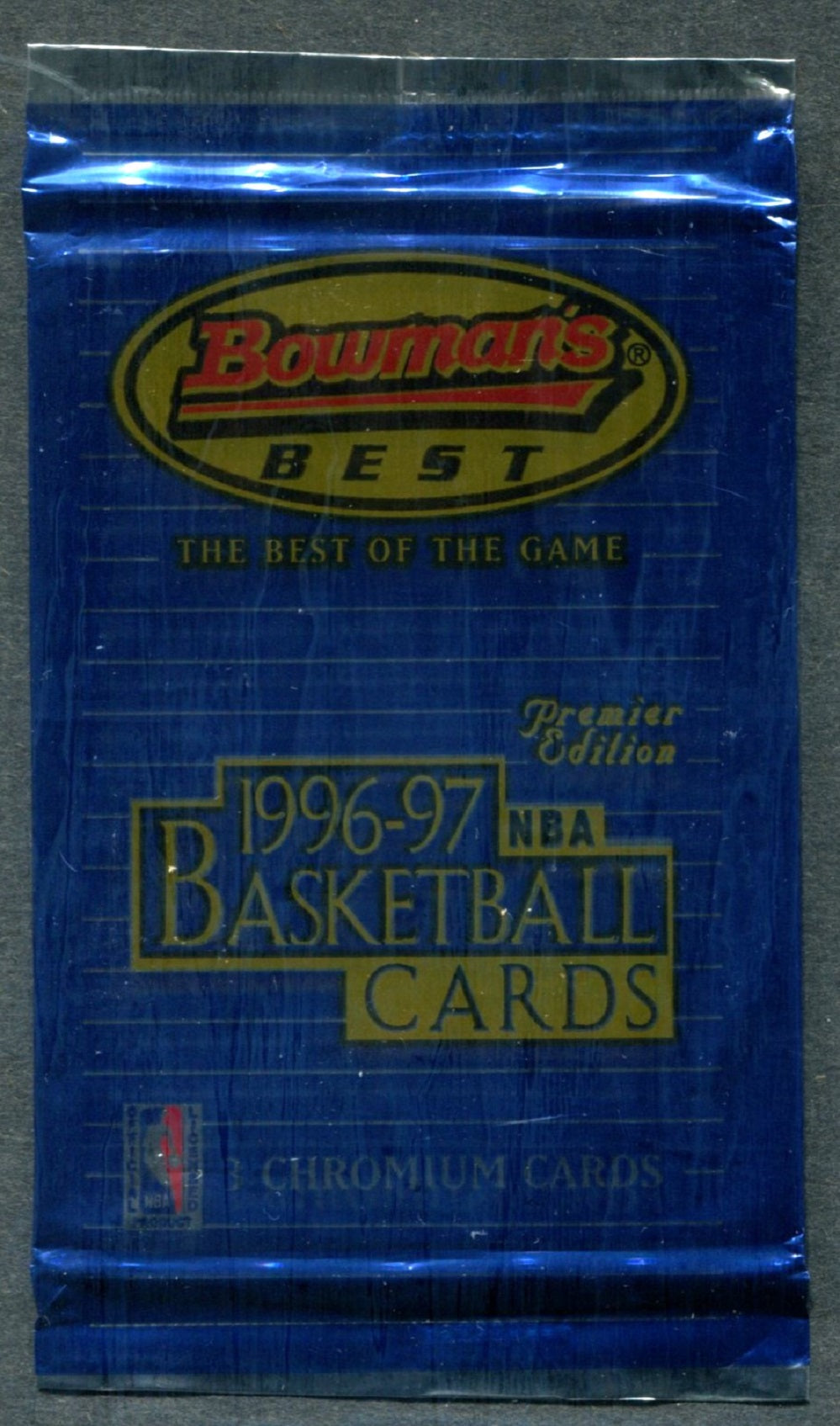 1996/97 Bowman's Best Basketball Unopened Pack (Retail)