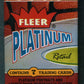 2003/04 Fleer Platinum Basketball Unopened Pack (Retail)