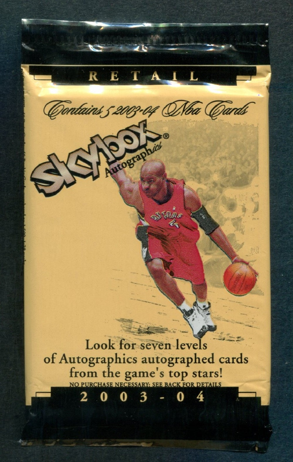 2003/04 Fleer Skybox Autographics Basketball Unopened Pack (Retail)