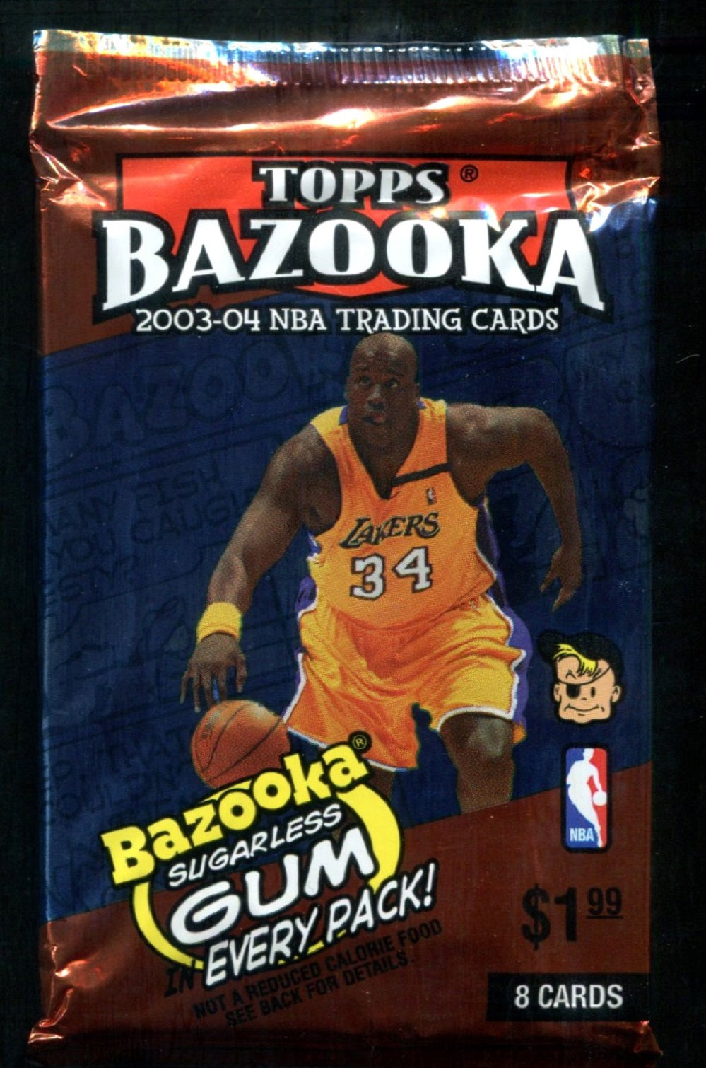 2003/04 Topps Bazooka Basketball Unopened Pack (Pre-Priced)