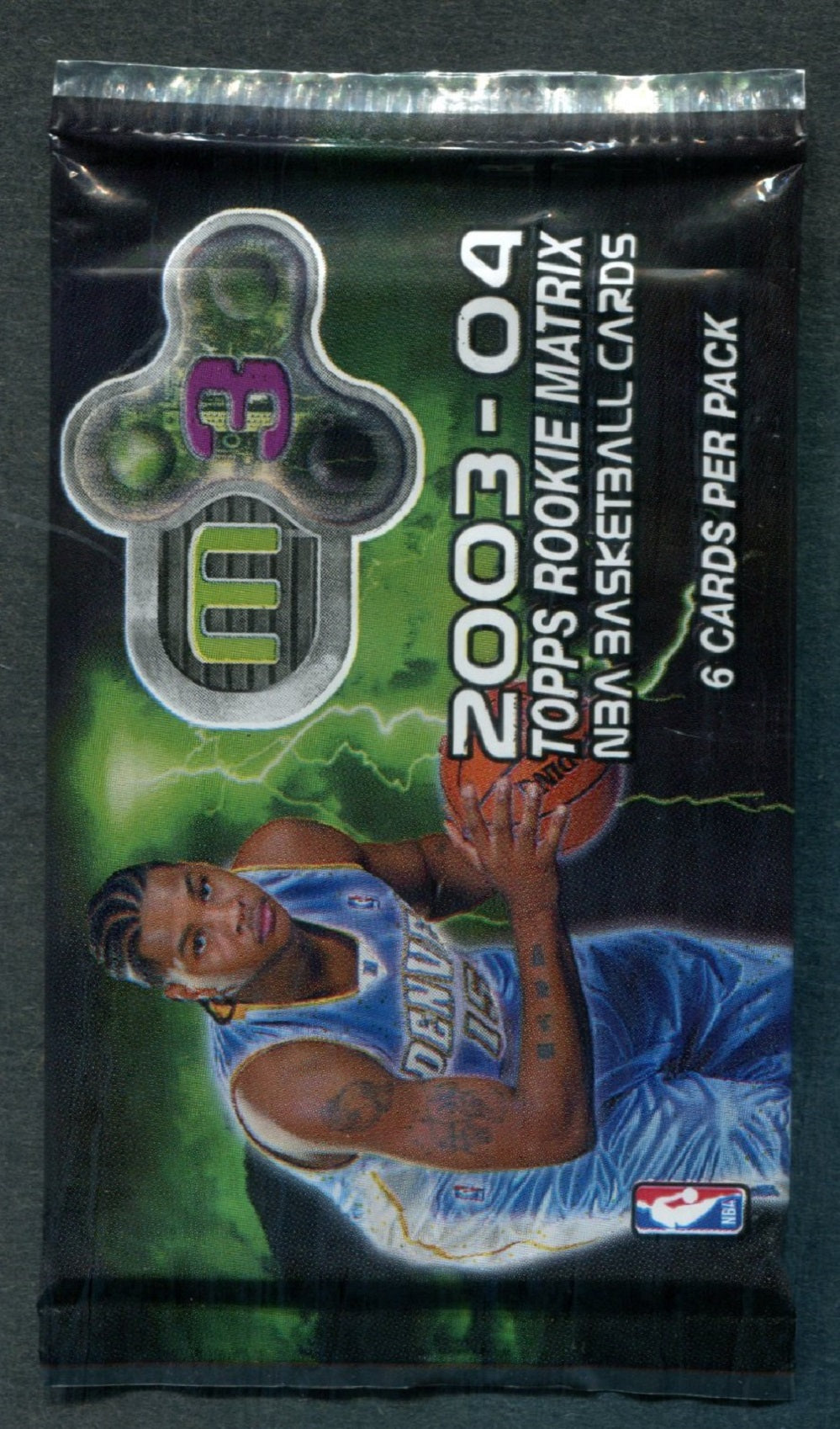 2003/04 Topps Rookie Matrix Basketball Unopened Pack (Retail) (6 Cards)