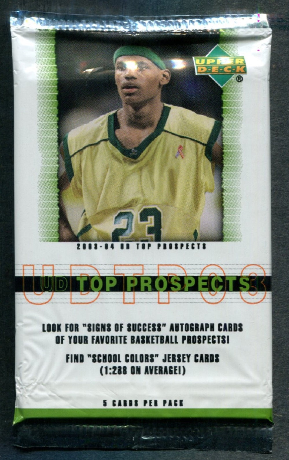 2003/04 Upper Deck UD Top Prospects Basketball Unopened Pack (Hobby)