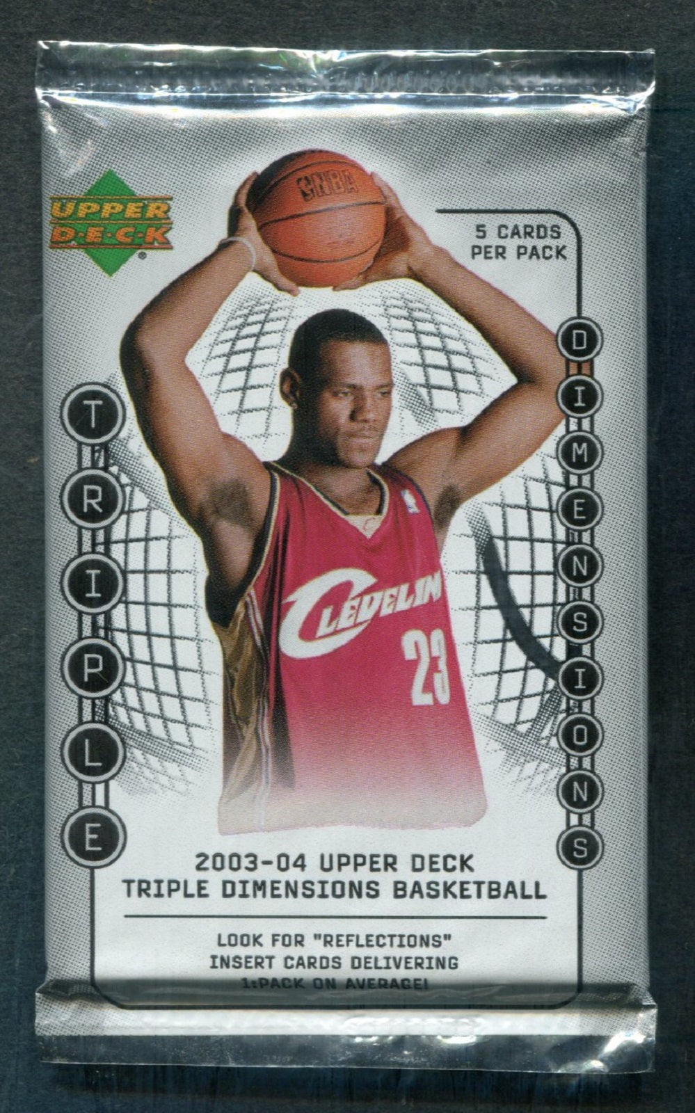 2003/04 Upper Deck Triple Dimensions Basketball Unopened Pack (Hobby)