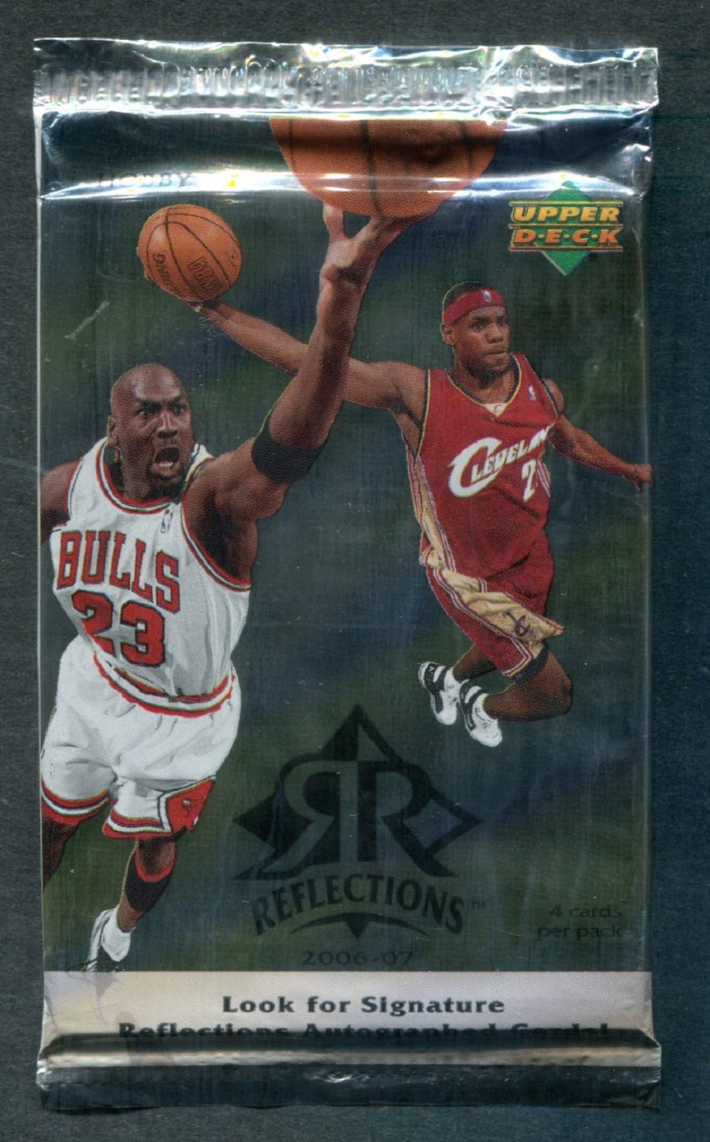 2006/07 Upper Deck Reflections Basketball Unopened Pack (Hobby)