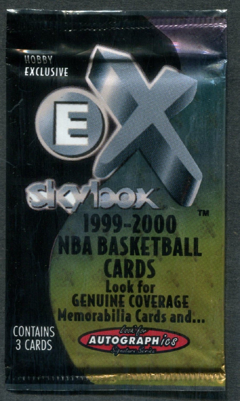 1999/00 Skybox E-X Basketball Unopened Pack (Hobby)