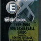 1999/00 Skybox E-X Basketball Unopened Pack (Hobby)