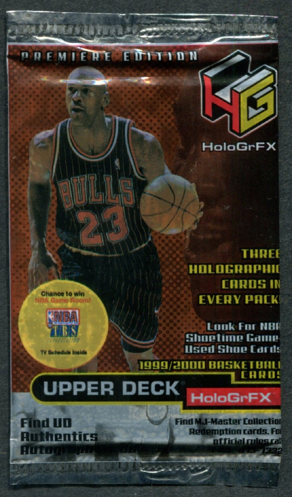 1999/00 Upper Deck HG HoloGrFX Basketball Unopened Pack (Hobby)