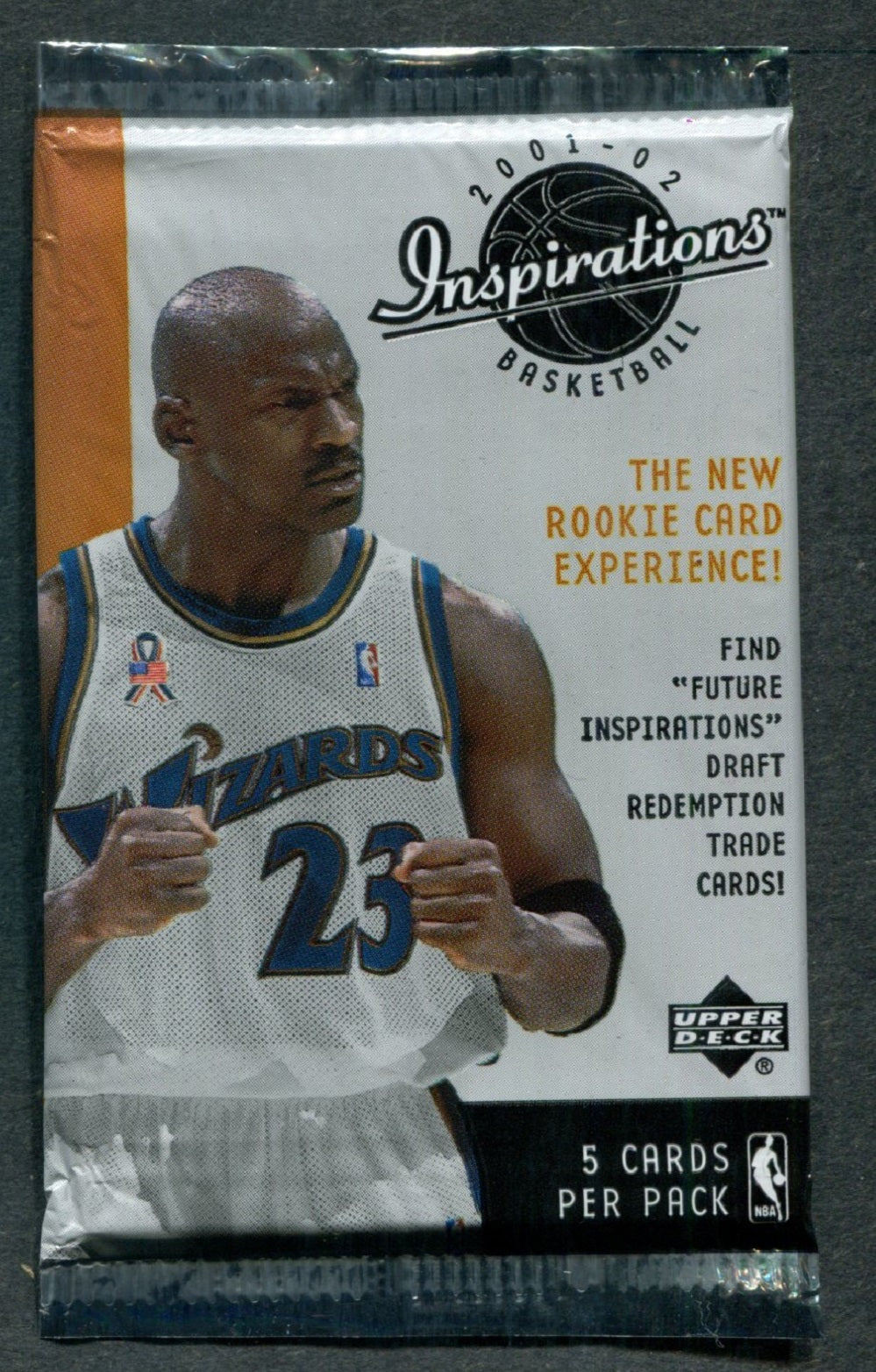 2001/02 Upper Deck Inspirations Basketball Unopened Pack (Hobby)
