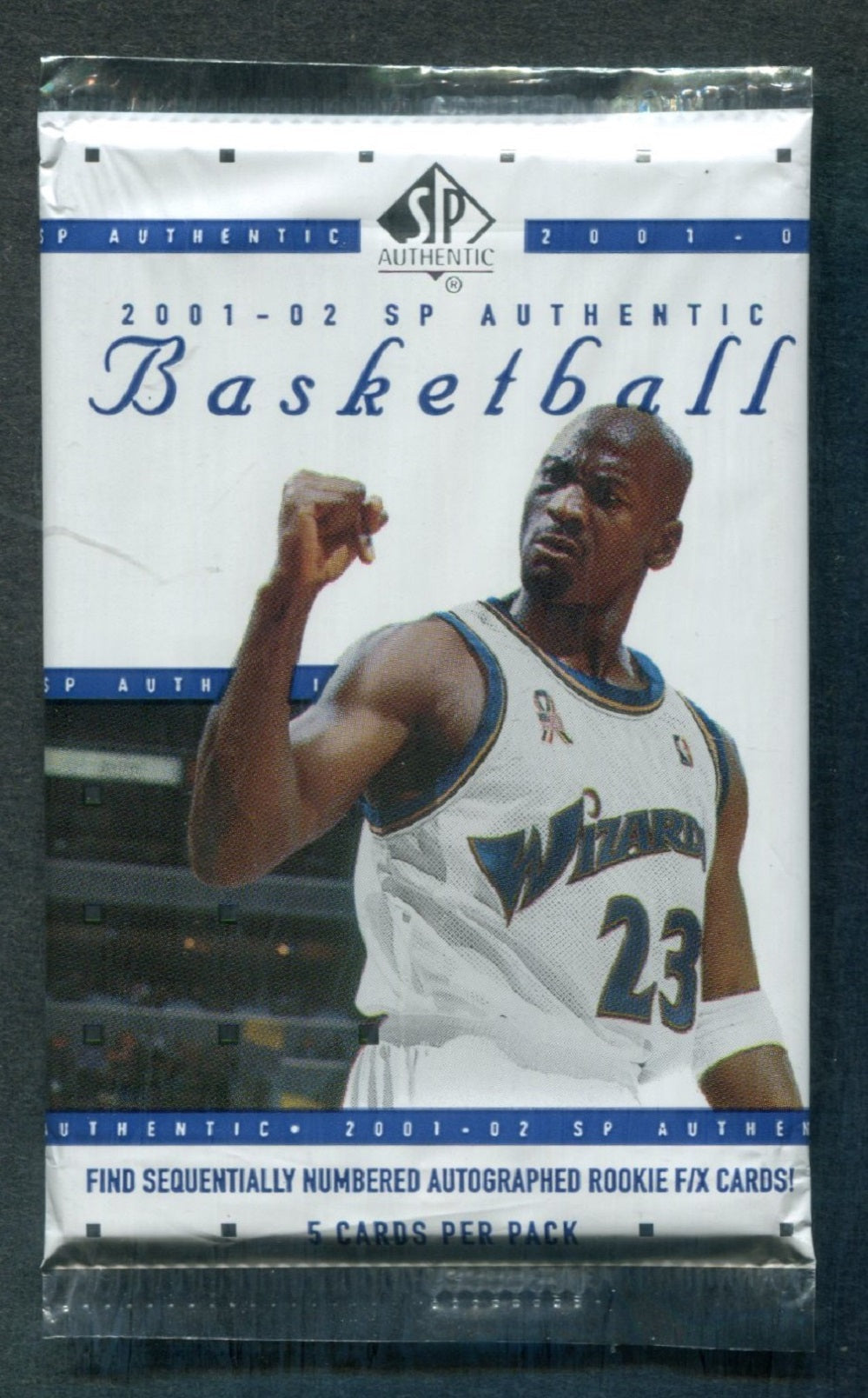 2001/02 Upper Deck SP Authentic Baskeball Unopened Pack (Hobby)