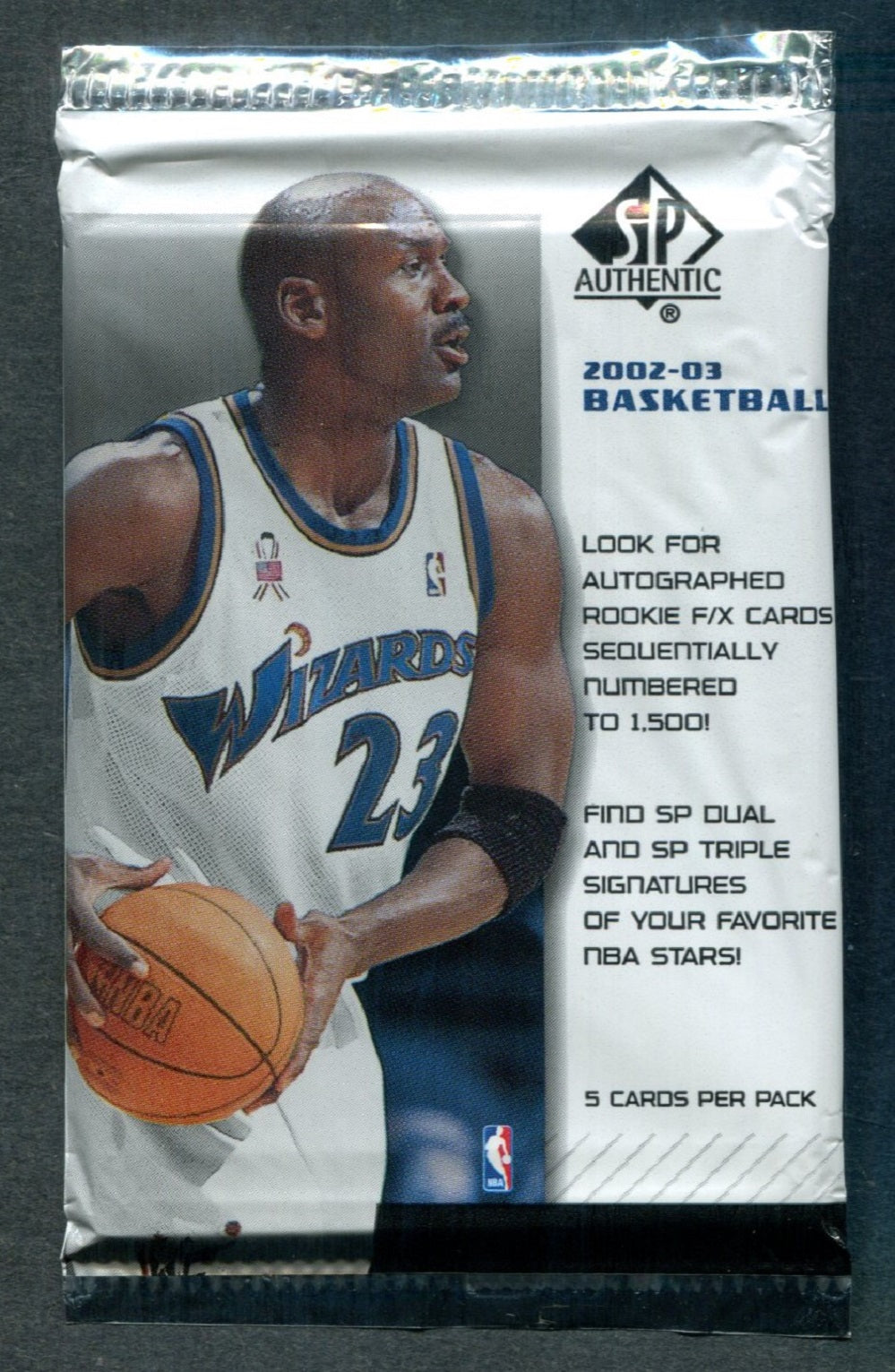 2002/03 Upper Deck SP Authentic Basketball Unopened Pack (Hobby)