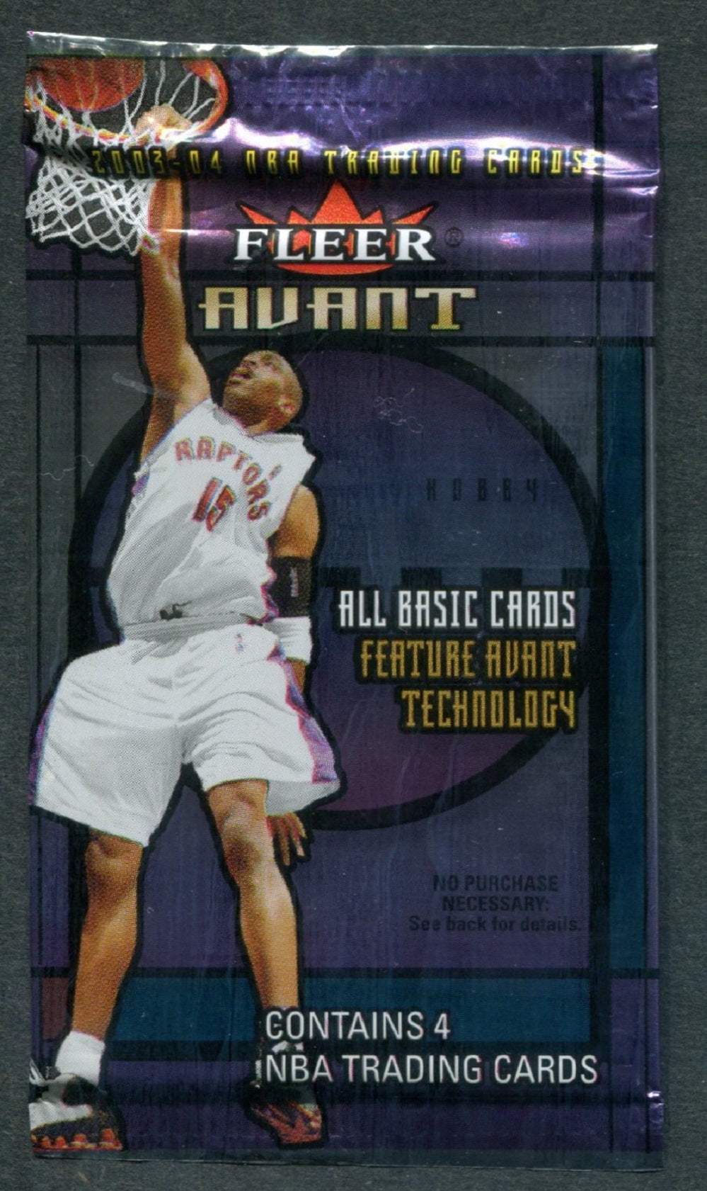 2003/04 Fleer Avant Basketball Unopened Pack (Hobby)