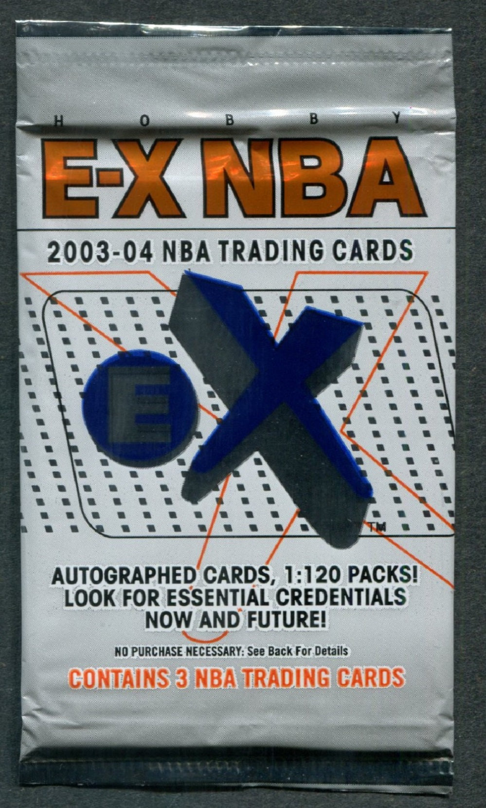 2003/04 Fleer E-X Basketball Unopened Pack (Hobby)