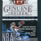 2003/04 Fleer Genuine Insider Basketball Unopened Pack (Retail)