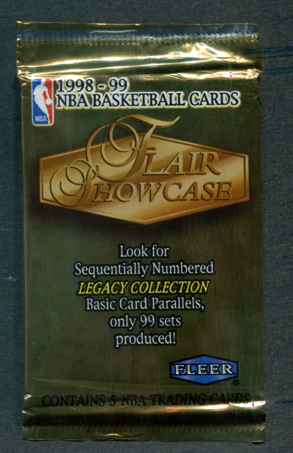 1998/99 Fleer Flair Showcase Basketball Unopened Pack (Hobby)