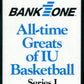 1986/87 Bank One Indiana Hoosiers All Time Greats of IU Basketball Series 1 Factory Set
