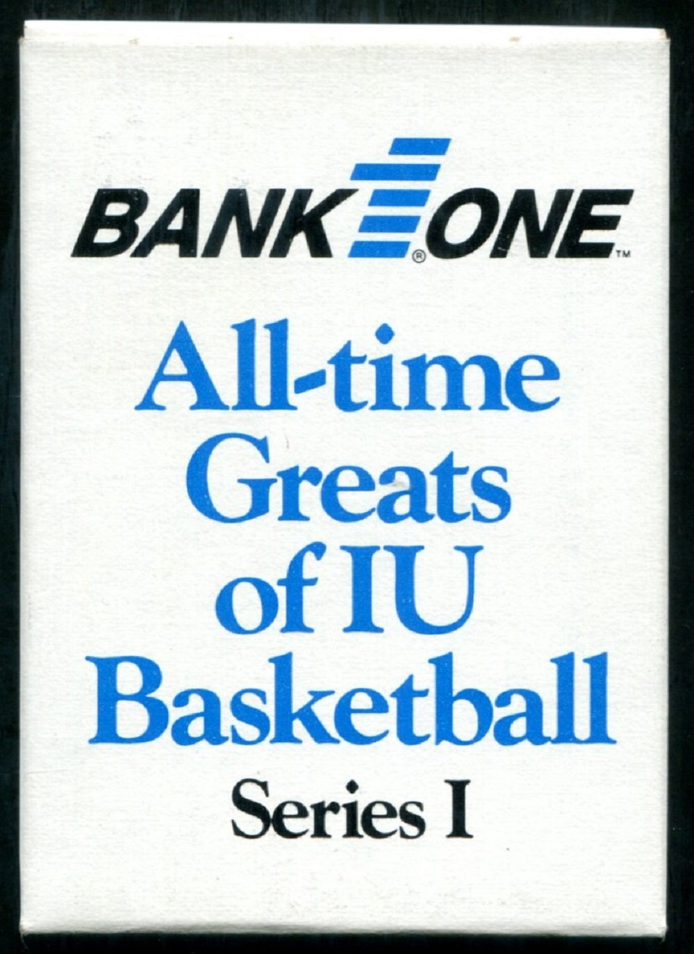 1986/87 Bank One Indiana Hoosiers All Time Greats of IU Basketball Series 1 Factory Set