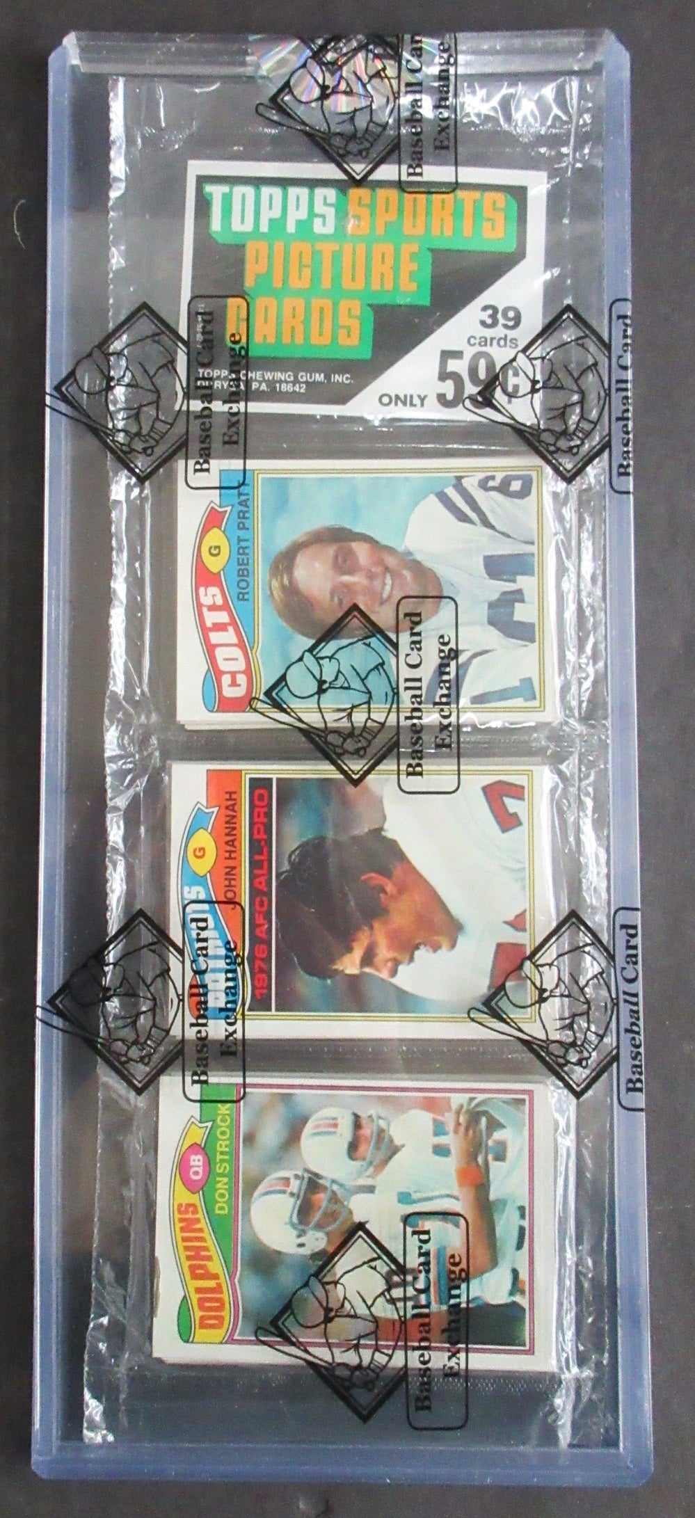 1977 Topps Football Unopened Rack Pack (BBCE) (Selmon RC Back)