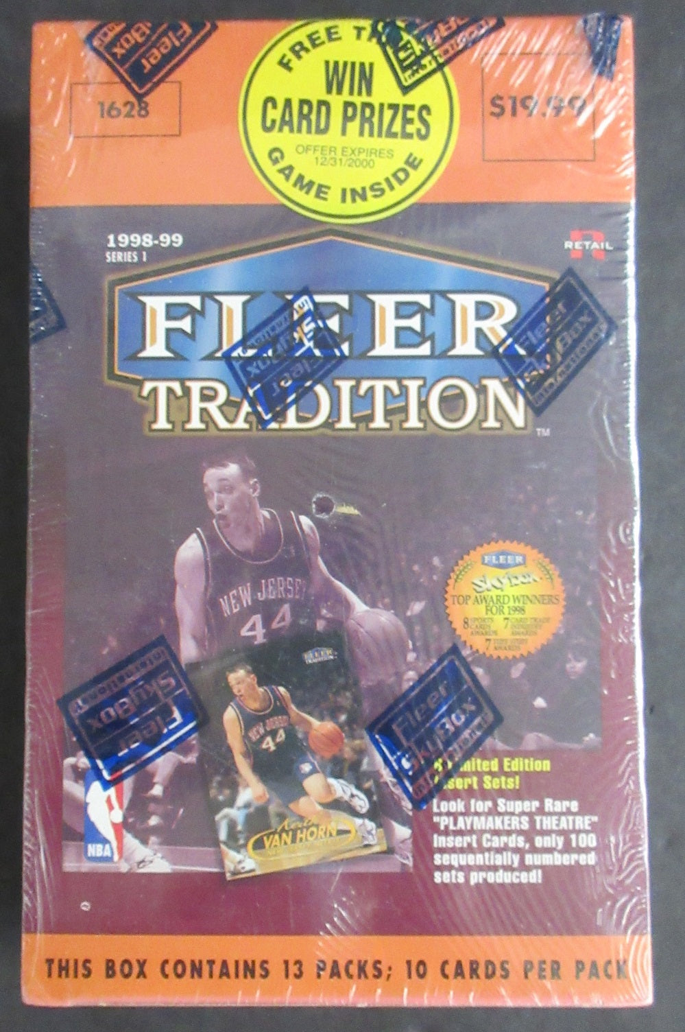 1998/99 Fleer Tradition Basketball Series 1 Blaster Box (13/10) (Retail)