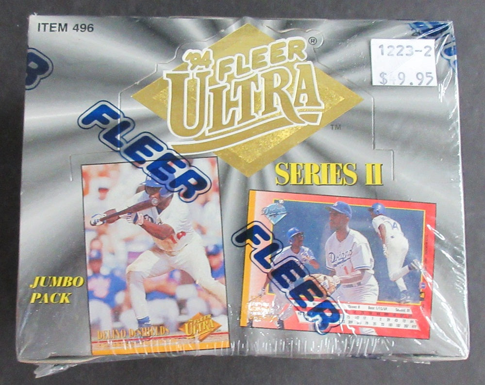 1994 Fleer Ultra Baseball Series 2 Jumbo Box (20/)