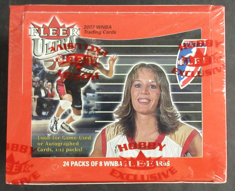 2002 Fleer Ultra WNBA Basketball Unopened Box (Hobby) (24/8)