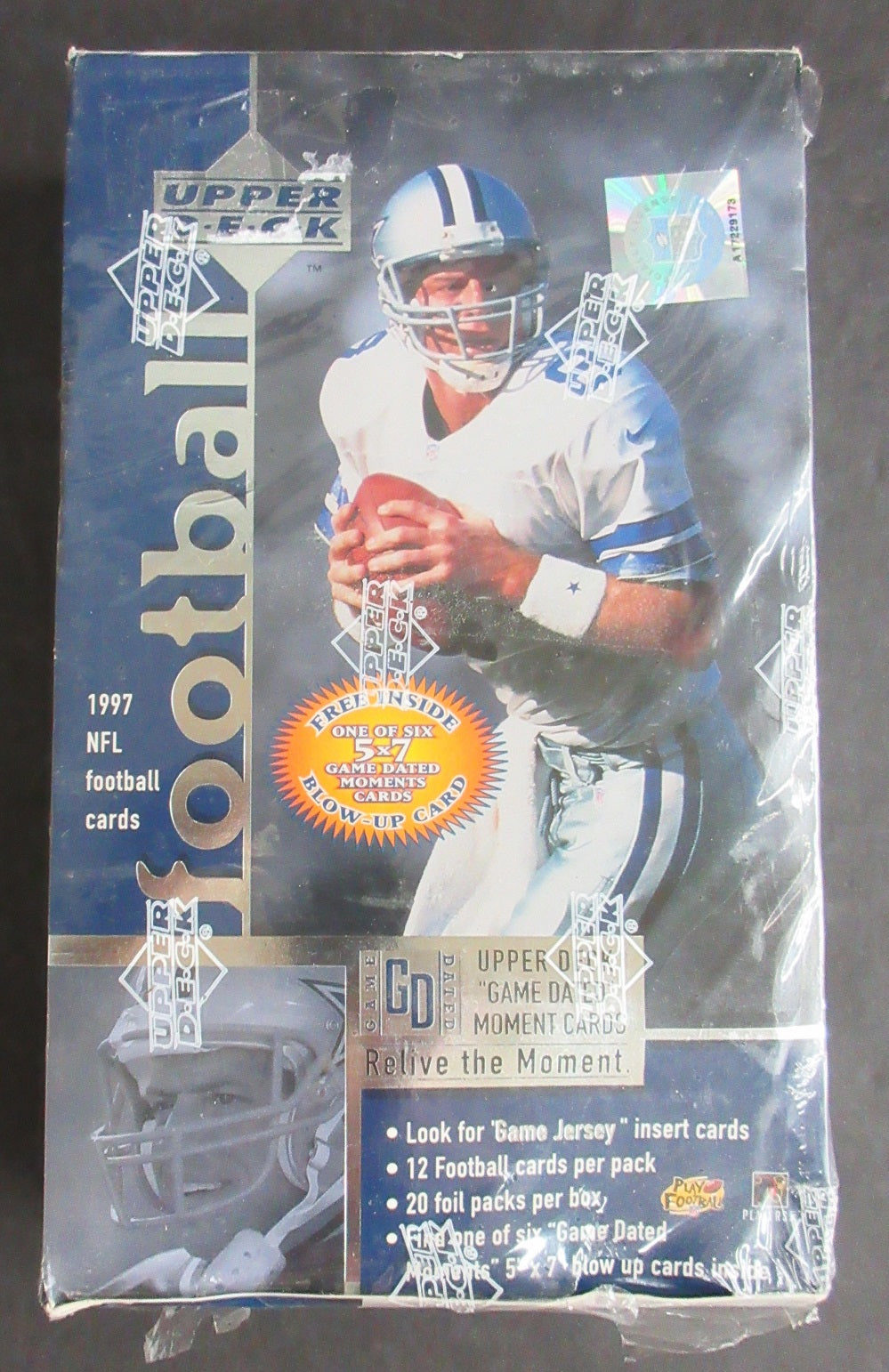 1997 Upper Deck Football Unopened Box (20/12)