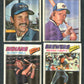 1977 Topps Baseball Cloth Stickers Complete Set (w/ checklists) NM