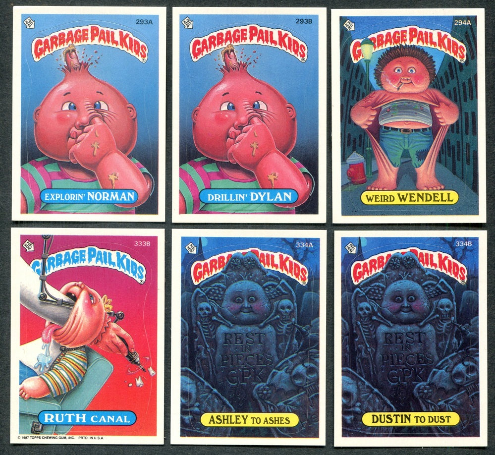 1987 Topps Garbage Pail Kids Series 8 Complete Set (84) NM/MT