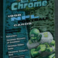 1998 Topps Chrome Football Unopened Pack (Retail)