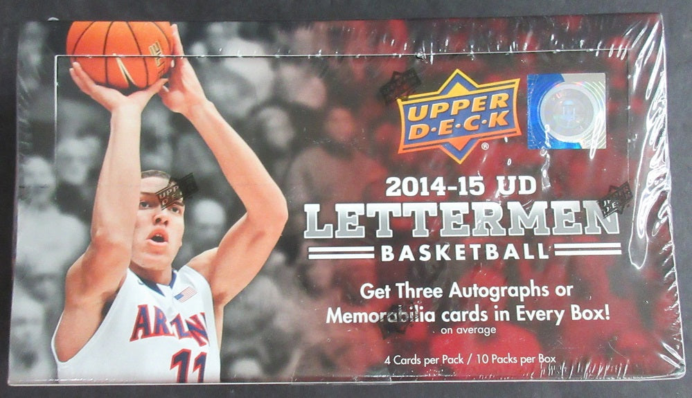 2014/15 Upper Deck Lettermen Basketball Unopened Box (10/4) (Hobby)